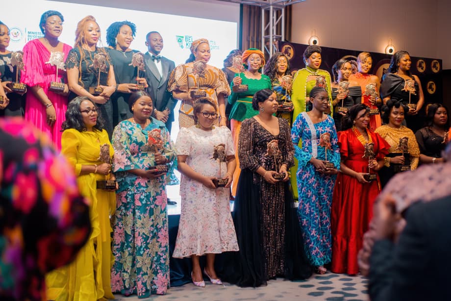 Norbertine Matanda lors d'une activité communautaire